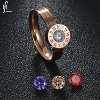 Titanium&stainless Steel Fashion Geometric Ring  (steel Color-5) Nhhf0644-steel-color-5 sku image 20