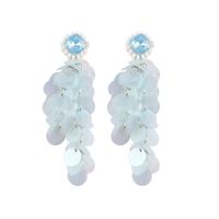 Alloy Fashion Geometric Earring  (light Blue) Nhjq10414-light-blue sku image 1