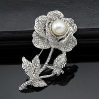 Alloy Fashion Flowers A Brooch  (18 Kad030 - B) Nhdr2707-18-kad030-b sku image 2