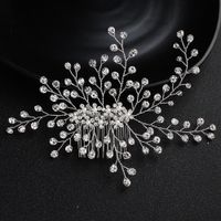 Imitated Crystal&cz Fashion Flowers Hair Accessories  (alloy) Nhhs0410-alloy sku image 1