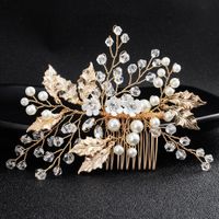 Beads Fashion Flowers Hair Accessories  (alloy) Nhhs0407-alloy sku image 2