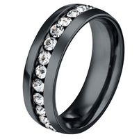 Titanium&stainless Steel Fashion Geometric Ring  (black-5) Nhhf0119-black-5 sku image 9