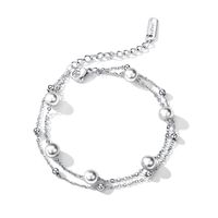 Titanium&stainless Steel Korea Geometric Bracelet  (steel Models) Nhop2684-steel-models sku image 1