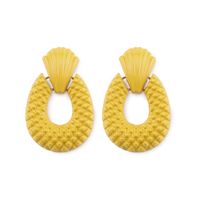 Alloy Fashion Geometric Earring  (yellow) Nhjq10394-yellow sku image 1