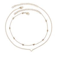 Alloy Fashion Sweetheart Necklace  (alloy) Nhbq1390-alloy sku image 1