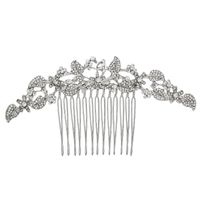 Europäische Und Amerikanische Accessoires Retro Braut Kopfschmuck Legierung Strass Luxus Kamm Bankett Kleid Hochzeits Kleid Haar Kamm sku image 1