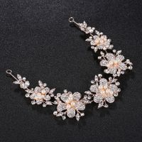 Alloy Fashion Flowers Hair Accessories  (alloy) Nhhs0339-alloy sku image 3