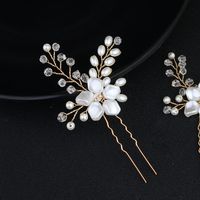 Alloy Fashion Flowers Hair Accessories  (alloy) Nhhs0202-alloy sku image 1