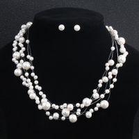 Alloy Fashion  Necklace  (white) Nhhs0093-white sku image 1