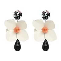 Alloy Fashion Flowers Earring  (red) Nhjj4845-red sku image 5