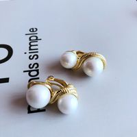 Alloy Fashion  Earring  (white) Nhom0419-white sku image 5