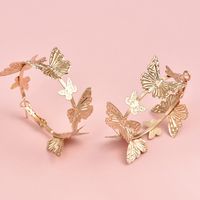 New Fashion Simple Rose Women's Alloy Earrings Hot-saling Wholesale main image 3