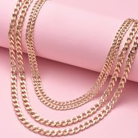 Fashion Multi-layer Metal Texture Women's Necklace Wholesale main image 5