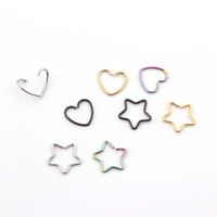 Fashion Heart Plating Stainless Steel No Inlaid Earrings main image 3