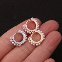 Simple Style Geometric Copper Earrings main image 1