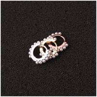 Simple Style Geometric Copper Earrings main image 6