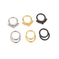 Fashion Stainless Steel Earrings Wholesale main image 6