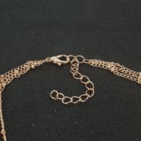 Korean Simple Golden Clavicle Chain Multi-layer Fashion Necklace Wholesale main image 3