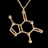 Foreign Trade Popular Style Necklace Female Clavicle Chain Best Seller In Europe And America Fashion Personality Science Student Molecular Necklace Accessories main image 5