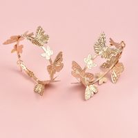 New Fashion Simple Rose Women's Alloy Earrings Hot-saling Wholesale sku image 1