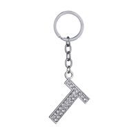 Hot-selling Fashion 26 English Letters Diamond Keychain  Wholesale sku image 20