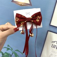 Chinese Children New Year's Greeting Hair Clip sku image 2
