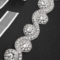 Hot-saling Hairband Handmade Flowers Diamond Bridal Jewelry main image 5