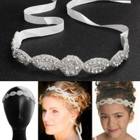 Venta Directa De Fábrica De Estilo Coreano Hermoso Adorno Nupcial Banda Para El Cabello Con Cuentas Simple All-match Accesorios Para Vestido De Novia Tocado De Niña De Flores main image 1