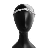 Wave Handmade Applique Diamond-studded Children's Headdress Bridal Wedding Accessories Wild Forehead Headband main image 6