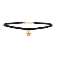 Modische Neue Sun Moon Star Mehrschichtige Choker Collar Minimalist Halskette Set Für Frauen main image 5