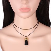 Fashion New Gothic Neckband Choker Collar Lace Necklace Set main image 3