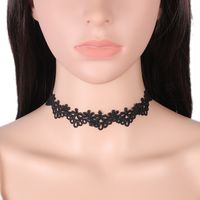 Fashion New Gothic Neckband Choker Collar Lace Necklace Set main image 6