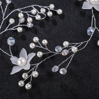 Handmade Pearl Shell Flower Bride Beach Wedding Jewelry Hairband Dress Accessories main image 4