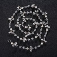 Korean Simple Rhinestone Single Row Bridal Hair Hand-made Headdress Wholesale main image 2