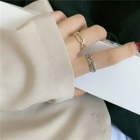 Fashion Shell Shape Simple Personality Ring Index Finger Ring main image 5