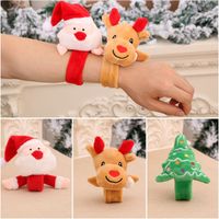 Christmas Decorations Pat With Tiktok Same Gift Children's Gift Slap Bracelet Bracelet Christmas Ring Pop main image 1