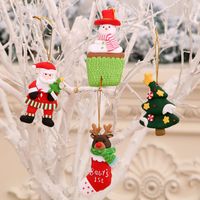 Christmas Tree Pendants Santa Claus Pendants Refrigerator Magnets main image 1