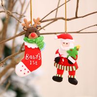 Christmas Tree Pendants Santa Claus Pendants Refrigerator Magnets main image 5
