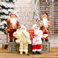 Weihnachtsfeier Dekoration Stehende Haltung Santa Claus Puppe main image 2