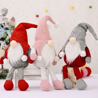 Christmas Supplies Red-haired Forest Old Man Hanging Legs Ornaments main image 4
