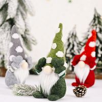 Christmas Decoration Snowflake Hat Covered Eye Doll main image 6