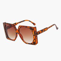 Fashion Square Box Big Frame Men And Women's Trend Wild Sunglasses Metal Hinge Wholesale main image 6