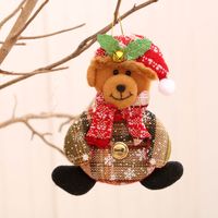 New Christmas Tree Accessories Pendant Christmas Doll Dancing Cloth Doll Small Pendant Gift sku image 28