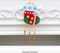 Christmas Diy Handmade Wind Chimes Pendant sku image 4