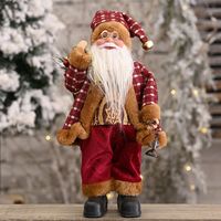Weihnachtsfeier Dekoration Stehende Haltung Santa Claus Puppe sku image 1