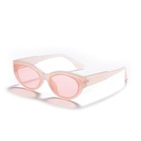 Fashion Carved Color Lens Cat's Eye Retro New Sunglasses For Women sku image 6