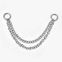 Fashion Single And Double-layer Chain Belly Chain sku image 7