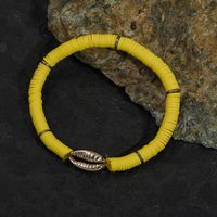 New Fashion Bohemian Ethnic Style Shell All-match Color Soft Clay Bracelet main image 3