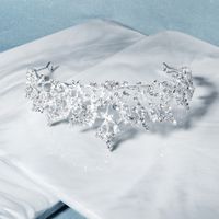 Korean New Fairy Bridal Rhinestone  Branches And Leaves Vines Forest Crown Wedding Hair Accessories main image 5