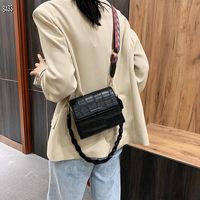 Small Pu Leather Fashion Square Bag Shoulder Bag main image 4